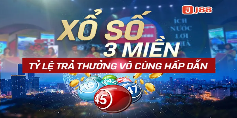 Sảnh xổ số J88 với tỷ lệ thưởng vô cùng hấp dẫn